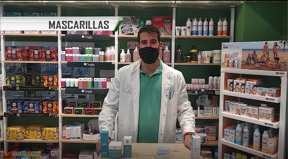 Consejo sobre las mascarillas: en tu farmacia